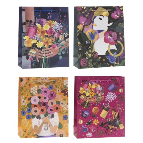 Torba prezentowa A5 Komunia Rozette (TK-25086-HS-A5(18x23x8))