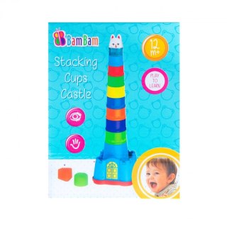 Układanka kubeczki zamek Bam Bam (466612)