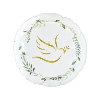 Balon foliowy Gołąbek z listkami 18cal Godan (FG-OZGL)