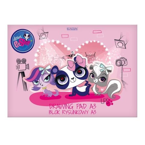 Blok rysunkowy Mickey A3 biały 20k Starpak (206611)