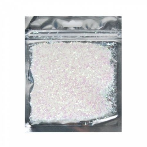 Brokat Brokat sypki 10 g biel kolor: biały 1 kolor. Craft Fun (463437)