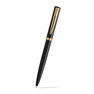 Ekskluzywny długopis Parker QuinkFlow Impression CT czarny wkład niebieski Mmm Waterman (22255013)