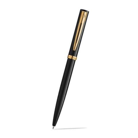 Ekskluzywny długopis Parker QuinkFlow Impression CT czarny wkład niebieski Mmm Waterman (22255013)