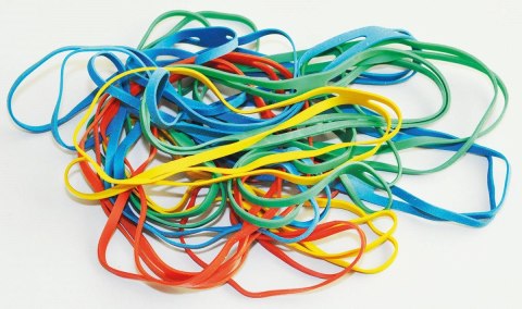 Gumki recepturki X-Bands 100g śr. 102mm Q-Connect (KF14679)