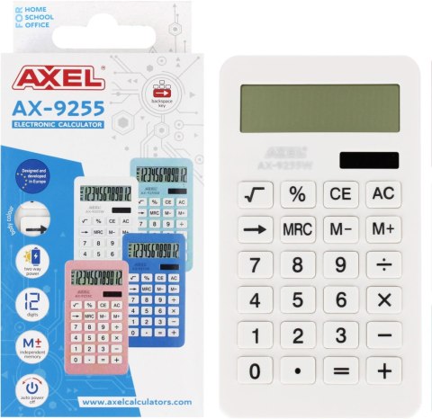 Kalkulator na biurko AX-9255W Axel (514451)