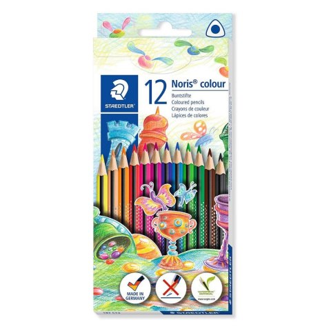 Kredki ołówkowe Noris Wopex 12 kol. Staedtler (S 187 C12)
