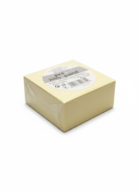 Notes samoprzylepny (karteczki) żółty 400k [mm:] 76x76 Penword (ZI-66)