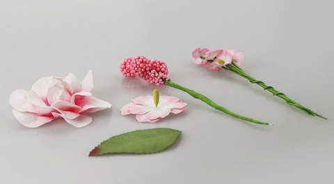 Ozdoba papierowa Craft-Fun Series kwiaty Titanum (25YX0902-7)