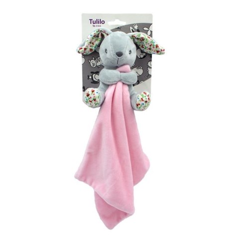 Pluszak Miluś królik różowy 25x25cm [mm:] 250 Axiom (9009)