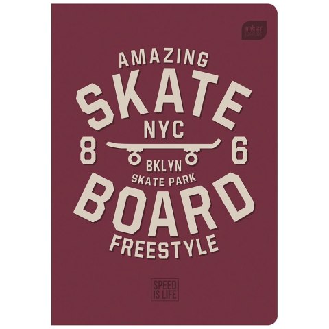 Zeszyt A5 32k. 70g krata Interdruk (ZE32KF#)