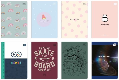 Zeszyt A5 32k. 70g krata Interdruk (ZE32KF#)