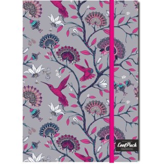 Brulion A5 CoolPack Silence z gumką Patio (04699CP)