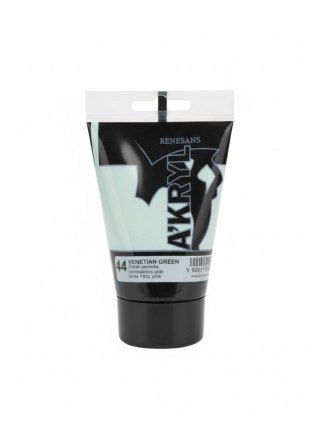 Farba akrylowa kolor: zielona 100ml Renesans (44)