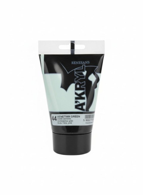 Farba akrylowa kolor: zielona 100ml Renesans (44)
