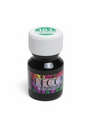Farba do malowania na szkle kolor: zielony 30ml 1 kolor. Renesans (151)