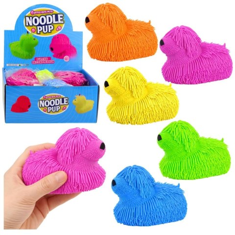 Gniotek Sensoryczny Do Rozciągania Ściskania Pies z Frędzlami Świecący LED Lean (28186)