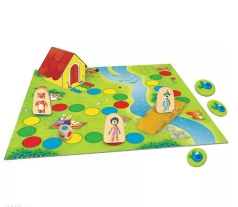 Gra planszowa Rodzina Treflików Na jagody, Bobaski i Miś Trefl (02063)