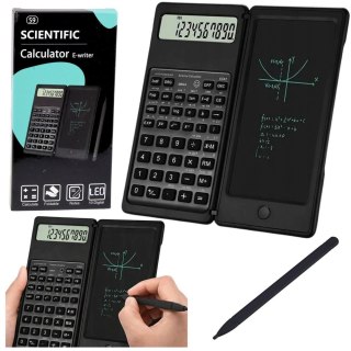 Kalkulator naukowy Biurowy Z Tablicą LCD Tablet Graficzny Rysik 10 Cyfr Lean (30705)