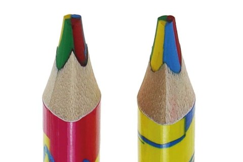 Kredki Jumbo Tęczowe 4kol