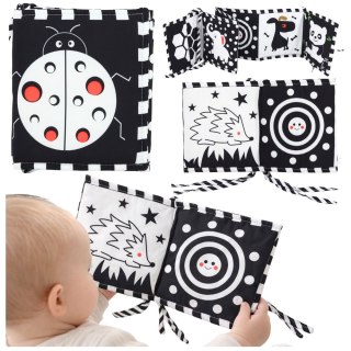 Książeczka edukacyjna Rozkładana Książeczka Mata 2w1 Edukacyjna Kontrastowa Dwustronna Lean (29109)