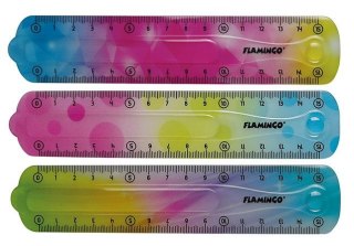 Linijka plastikowa 15cm Flamingo (FLKR972275)