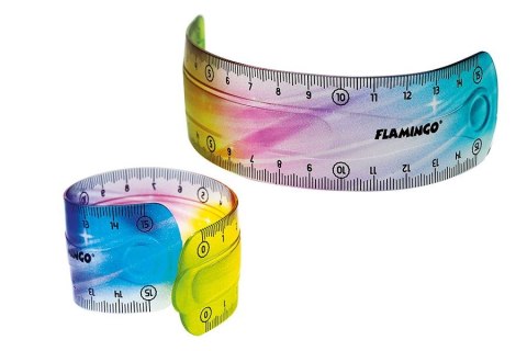 Linijka plastikowa 15cm Flamingo (FLKR972275)