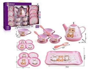 Naczynia zestaw do herbaty, metalowy Adar (614239)