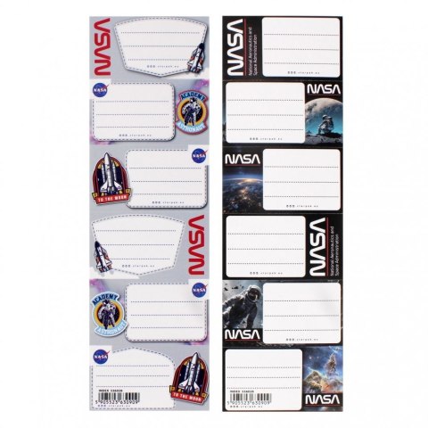 Naklejka na zeszyt Nasa Starpak (536028)