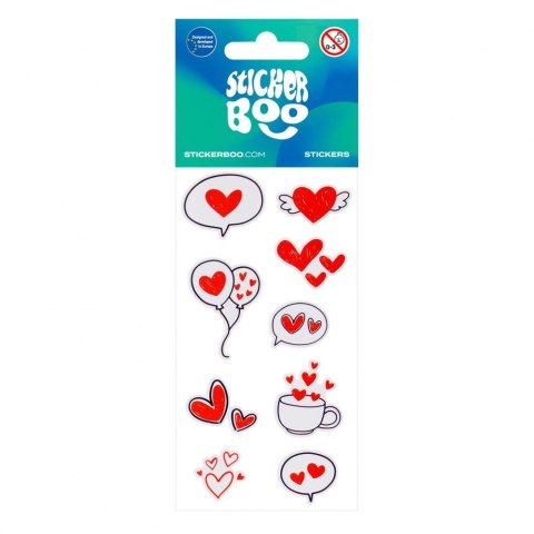Naklejka (nalepka) Serca Sticker Boo (534613)