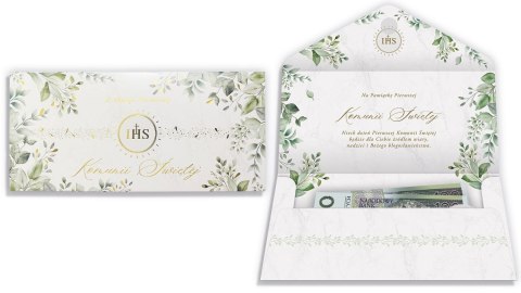 Pamiątka z komunii świętej Komunia Koperta Gold-13 (5907195305673)