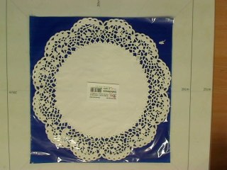 Serwetki biały papier [mm:] 300x300 Arpex (D2710)