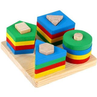 Sorter drewniany kształty Smily Play (SPW83936)