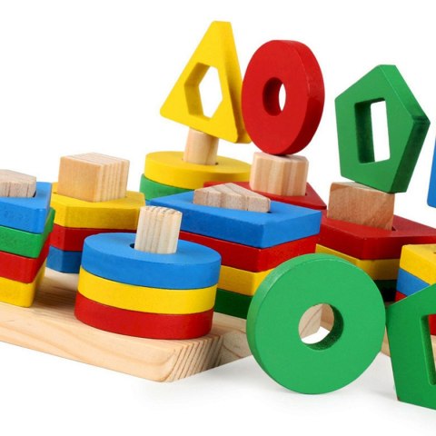 Sorter drewniany kształty Smily Play (SPW83936)