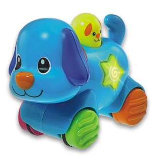 Zabawka edukacyjna Piesek naciśnij i jedź Smily Play (000733)