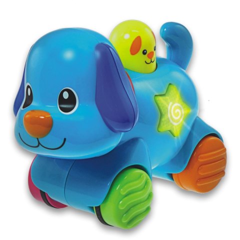 Zabawka edukacyjna Piesek naciśnij i jedź Smily Play (000733)