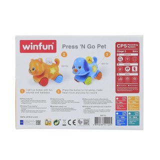 Zabawka edukacyjna Piesek naciśnij i jedź Smily Play (000733)