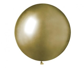 Balon gumowy shiny 25szt. złoty 19cal Godan (GB150/88)