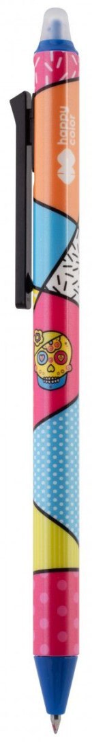 Długopis wymazywalny Pop wkład niebieski 0,5mm Happy Color (HA 4121 01PO-3)