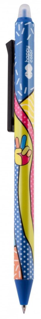 Długopis wymazywalny Pop wkład niebieski 0,5mm Happy Color (HA 4121 01PO-3)