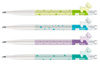 Długopis wymazywalny wkład niebieski 0,5mm M&G (HA 4121 01HB-3)