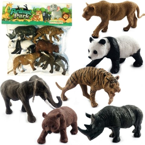 Figurka zestaw dzikich zwierząt Zoo 6 elementów Dromader (130-1348120)