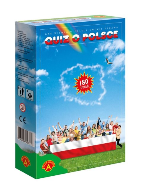 Gra planszowa QUIZ O POLSCE MINI Quiz Alexander (5906018004168)