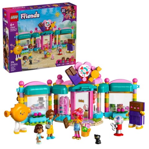 Klocki konstrukcyjne Friends Sklep z cukierkami w Heartlake Lego (42649)