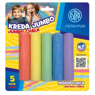 Kreda Jumbo kolor: mix 5 szt Astra Fun (330022003)