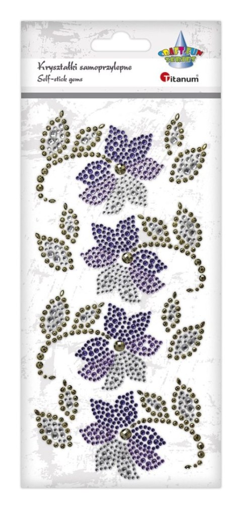 Kryształki Craft-Fun Series Kwiaty mix Titanum (23mH03193)
