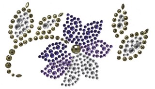 Kryształki Craft-Fun Series Kwiaty mix Titanum (23mH03193)