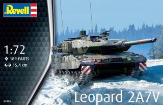 Model do sklejania Czołg Leopard 2A7V 1/72 Cobi (REV-03355)