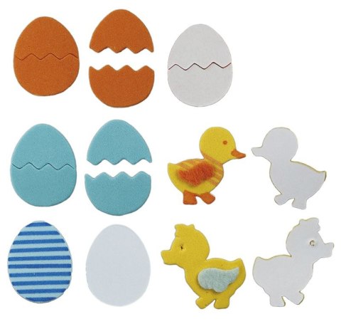 Naklejka (nalepka) Craft-Fun Series piankowe Wielkanoc Titanum (7502)