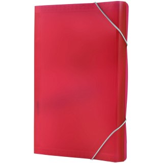 Teczka z przegródkami harmonijkowa A4 kolor: czerwony 13 przegródek Tetis (BT621-C)