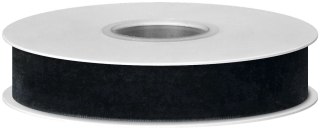 Wstążka Craft-Fun Series welurowa 25x10 [mm x m] czarna Titanum (TW25-010)